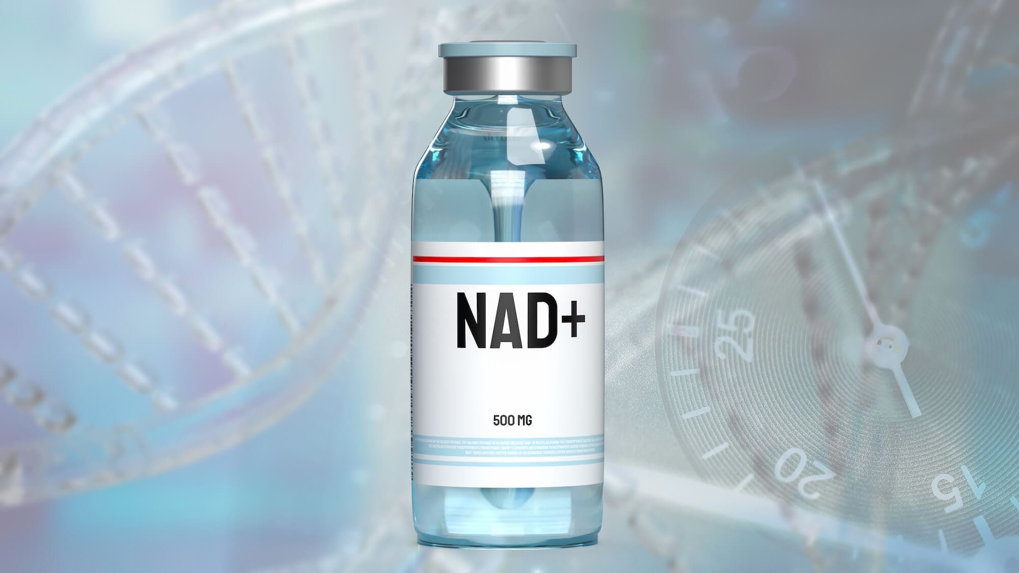 nad+ iv therapy bottle for anti aging treatments in scottsdale